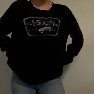 vans crewneck sweater